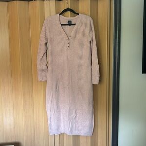 GAP maternity sweater dress, size M. Great condition! Pink.